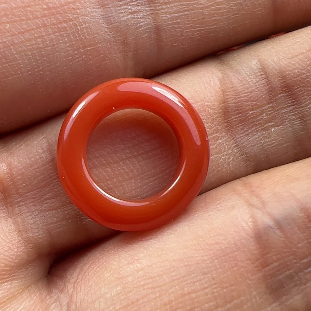 未镶嵌跑环南红玛瑙