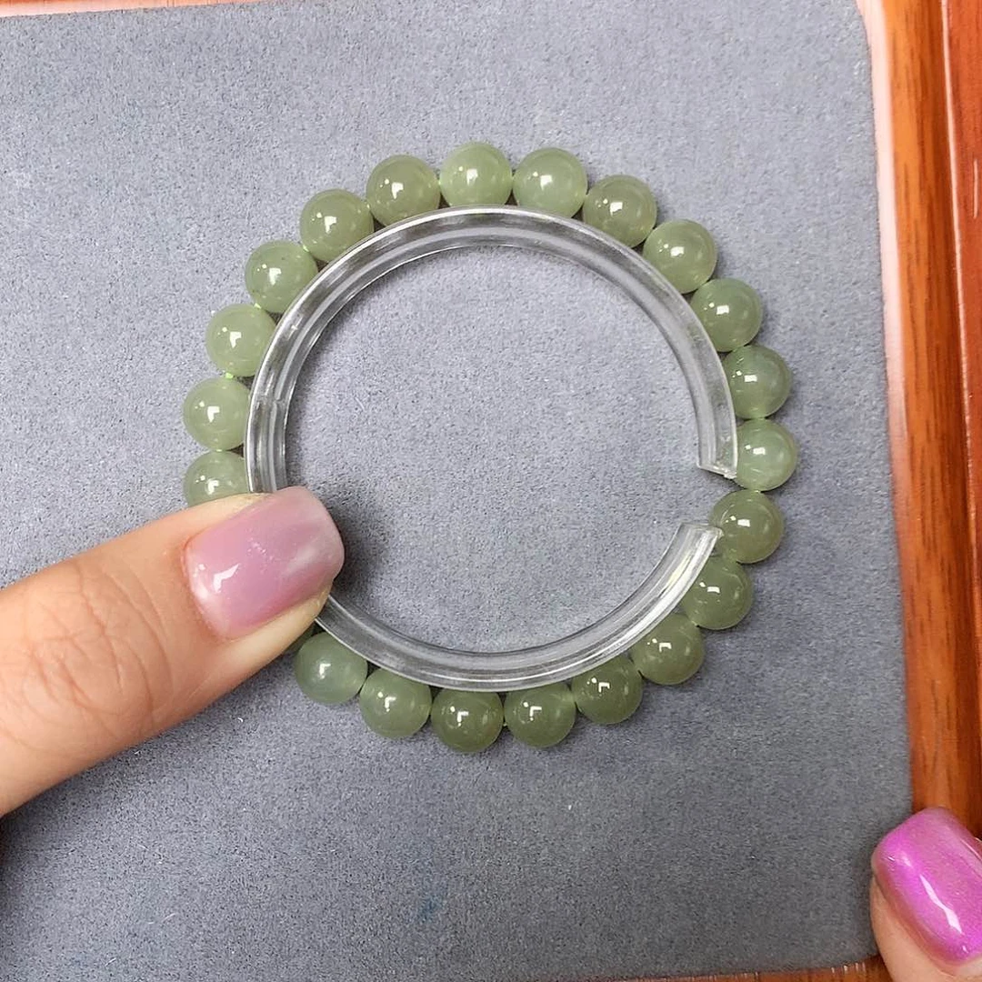 手链未镶嵌和田玉8mm