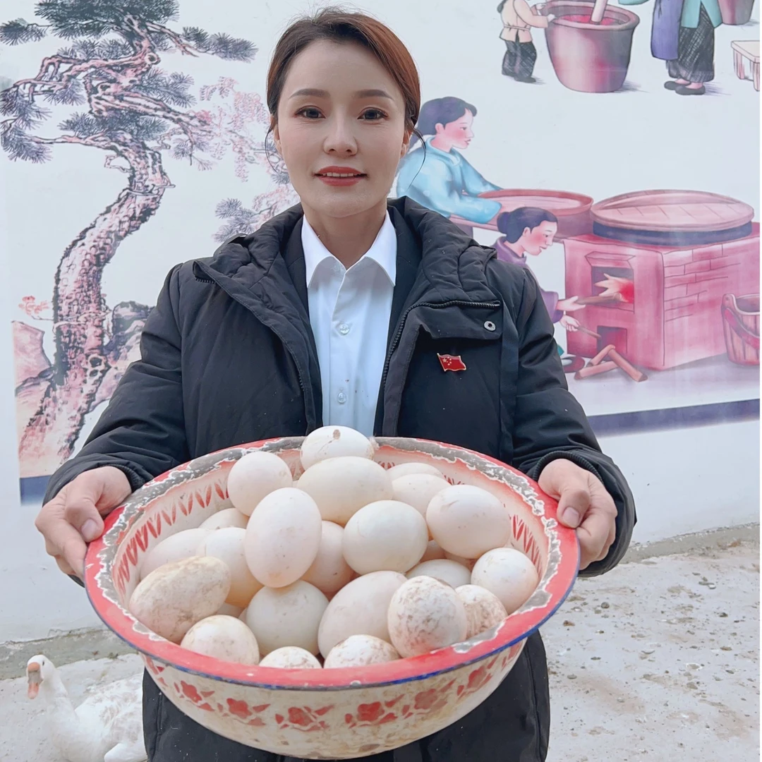 【助农现场】正宗农家散养土鹅蛋新鲜现捡顺丰包邮