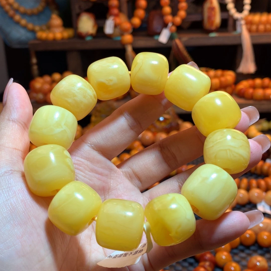 【闪购商品】手串蜜蜡未镶嵌蜜蜡手串