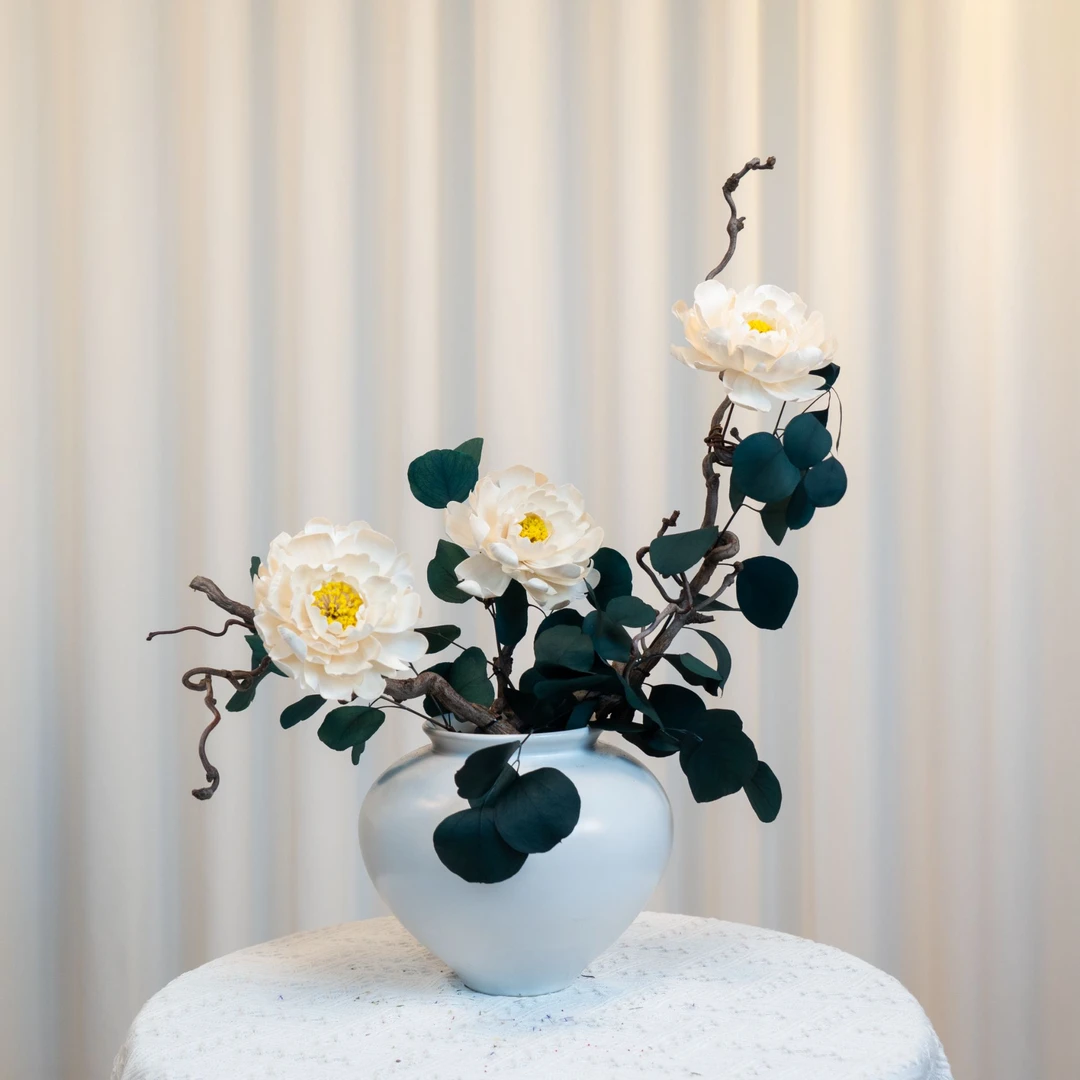 （云裳）迷雾山野永生花设计师推荐客厅玄关餐厅高档家居装饰