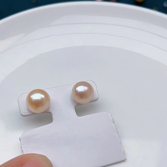 淡水珍珠耳饰未镶嵌