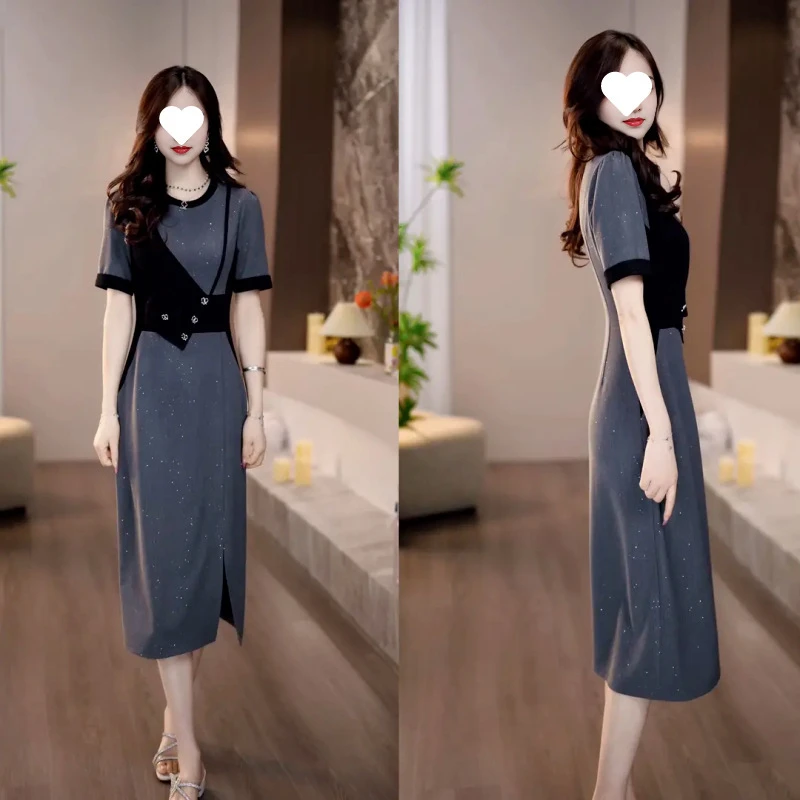 2025新款春夏搭配独特小众设计感流行漂亮高级感连衣
