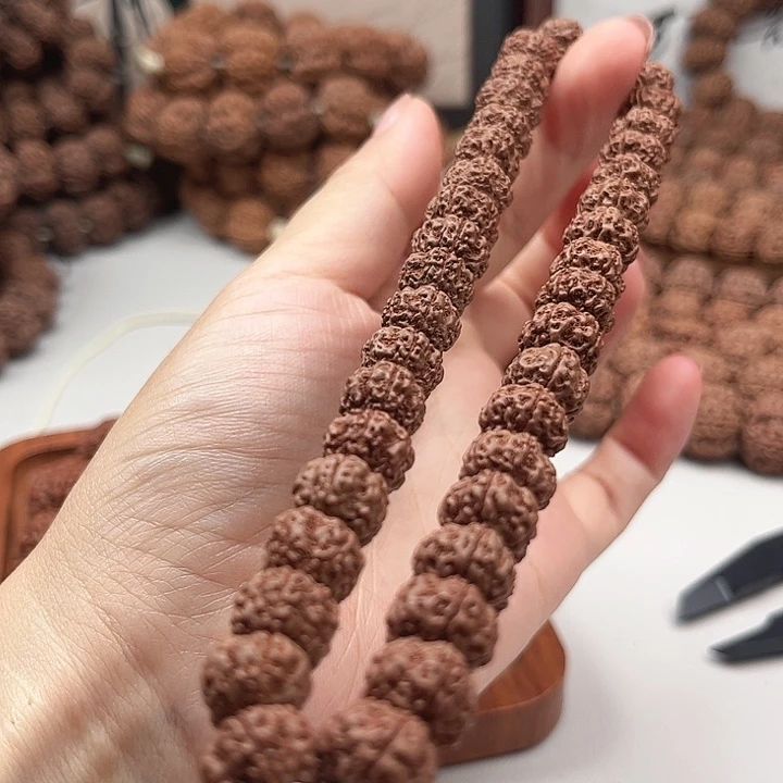 金刚菩提手串全品无暇37颗籽平细