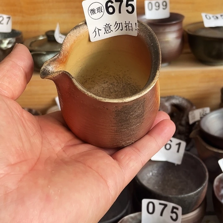 茶杯紫泥柴烧纯手工675