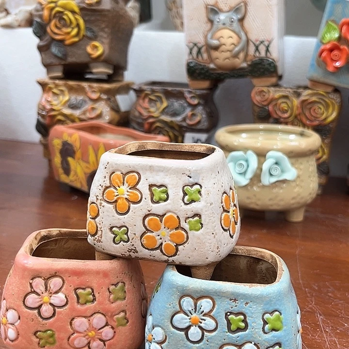 红陶粗陶花盆粗陶花盆