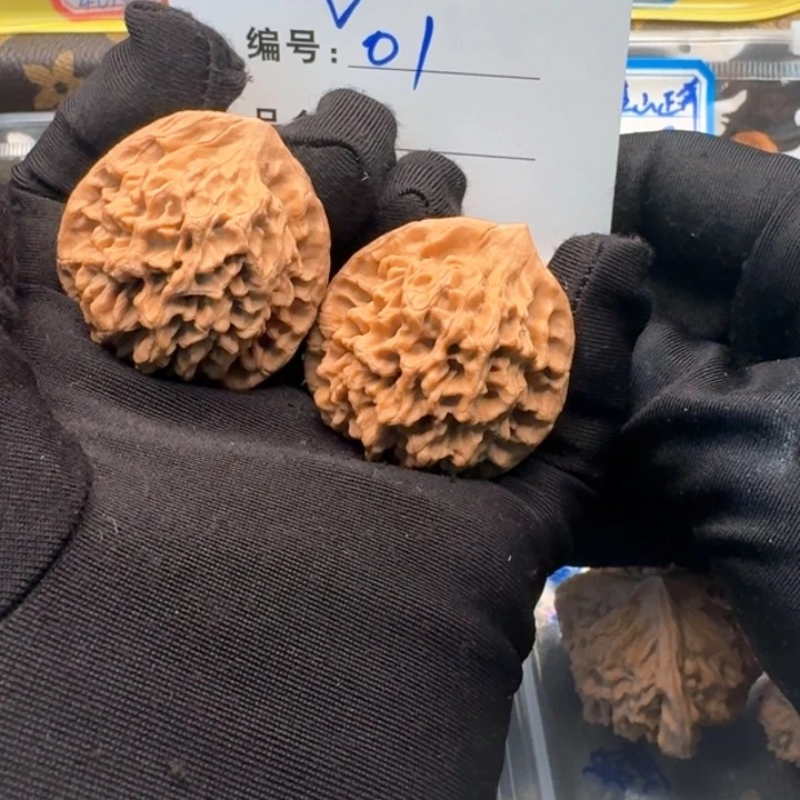 文玩核桃把件悇*。秦闷