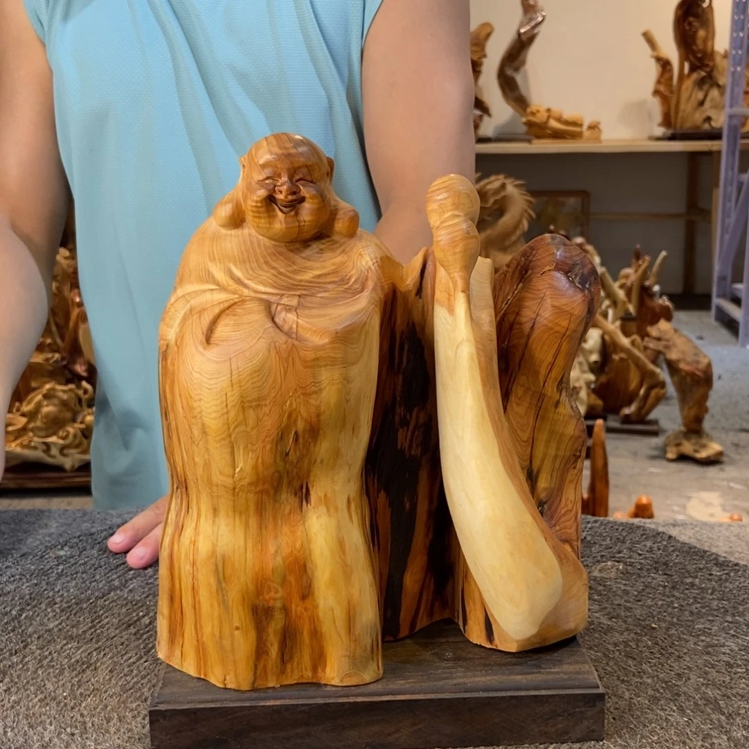 柏木（崖柏）太行崖柏根雕摆件