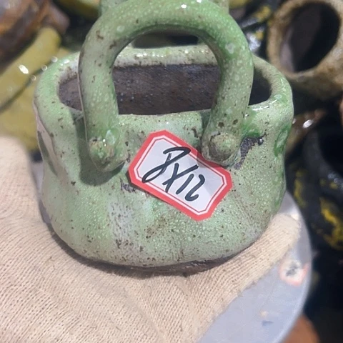 粗陶花盆手工花盆