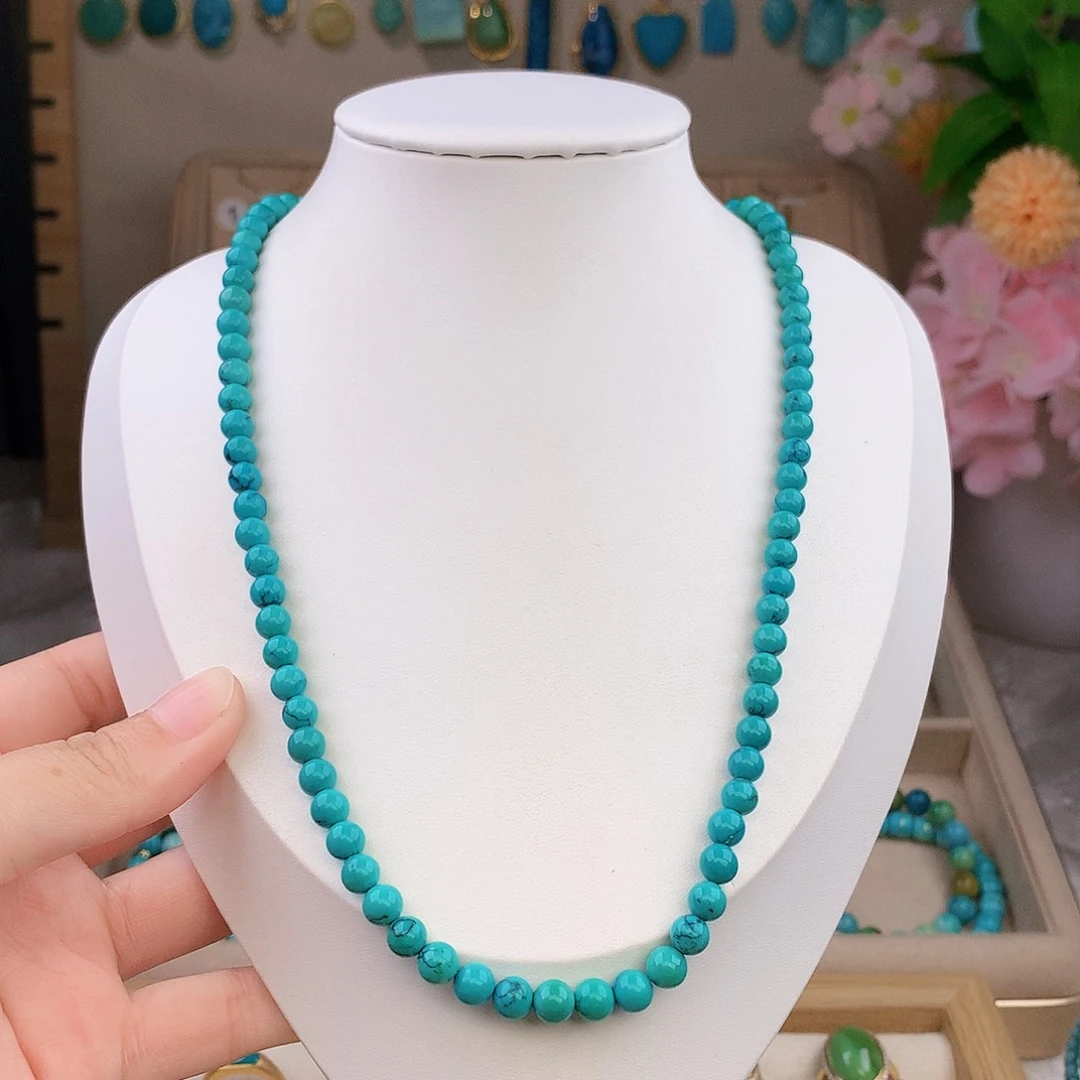 绿松石未镶嵌颈饰