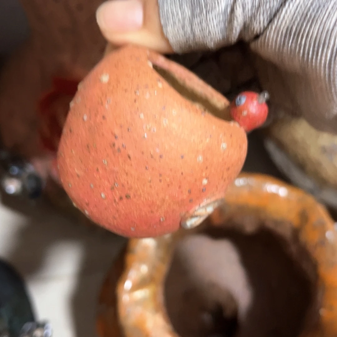 泥塑关*古镇炻陶花盆