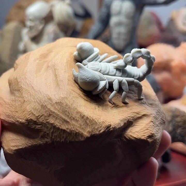 东北石松花石摆件