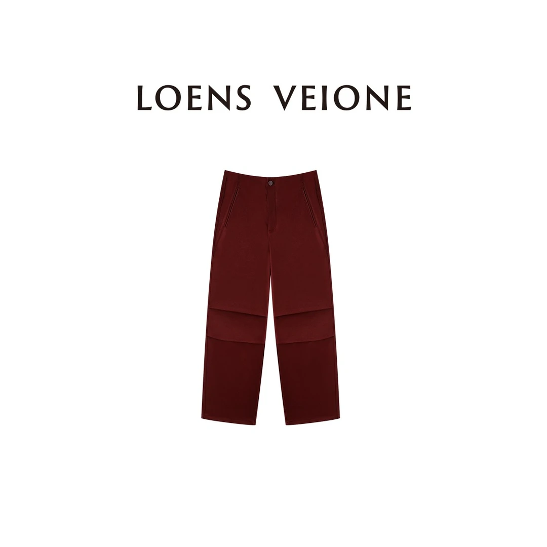 LOENS VEIONE/罗拉 定制面料加厚百搭休闲裤24CVDG0442N