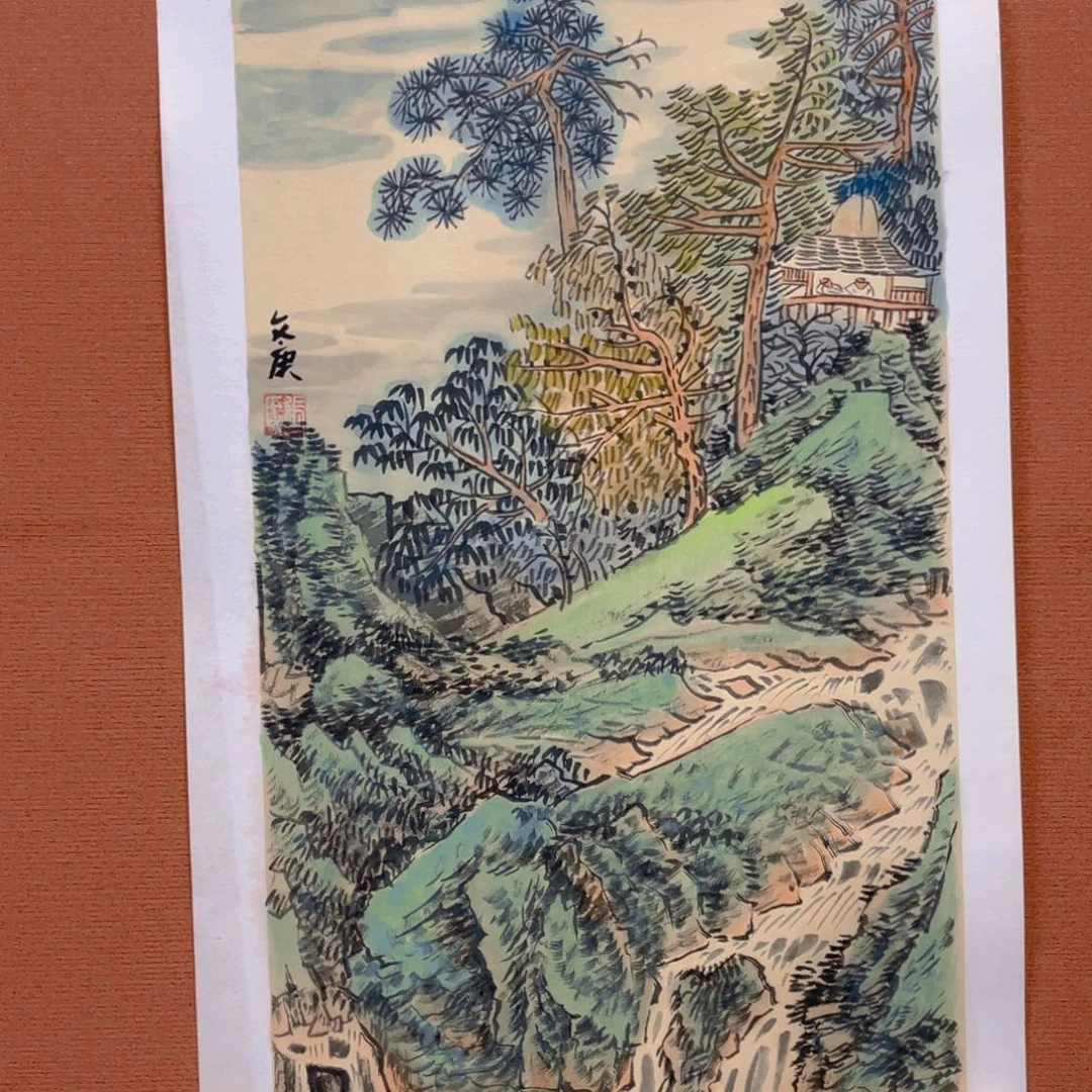 国画1平尺纯手绘国画作品