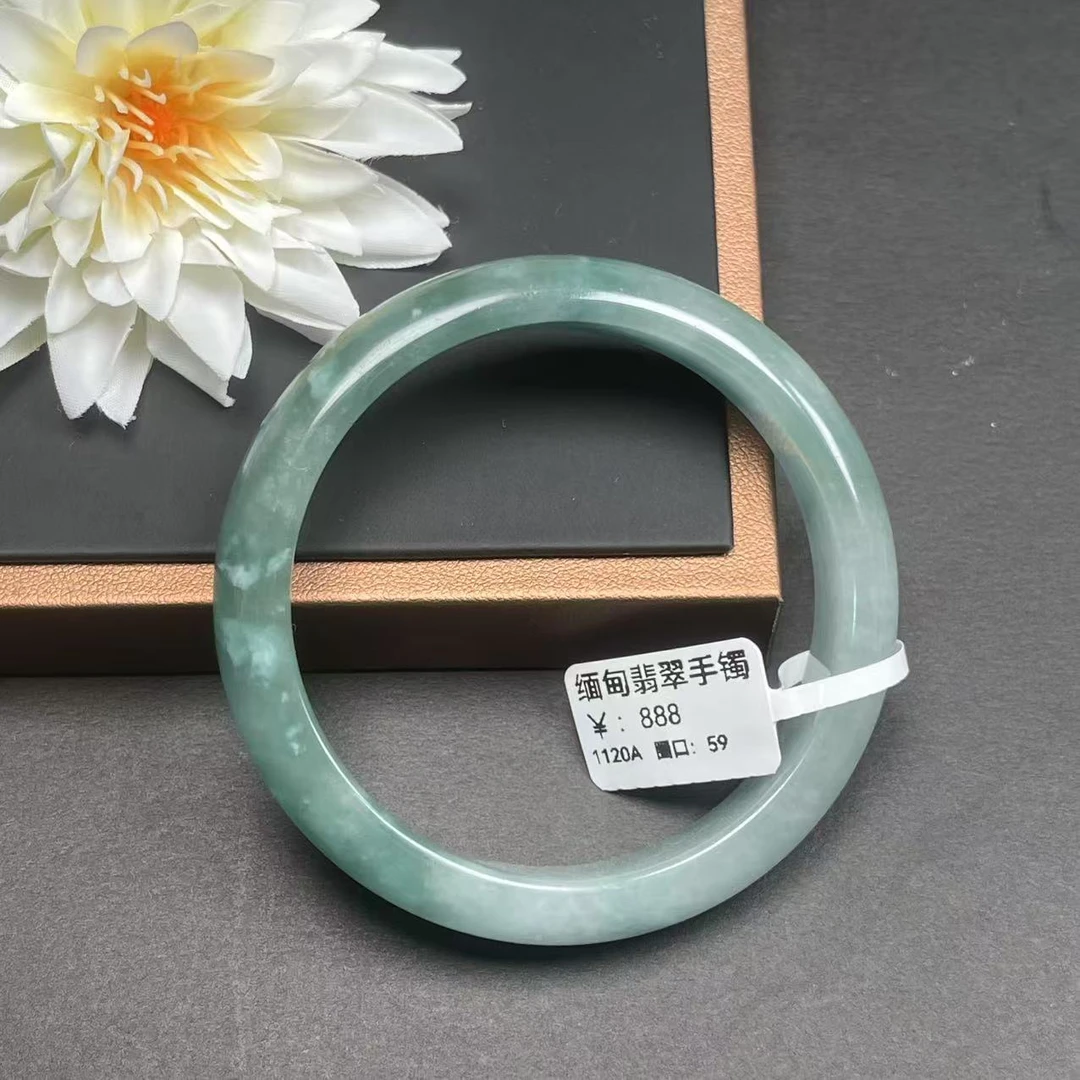1120A正圈59圈口翡翠手镯