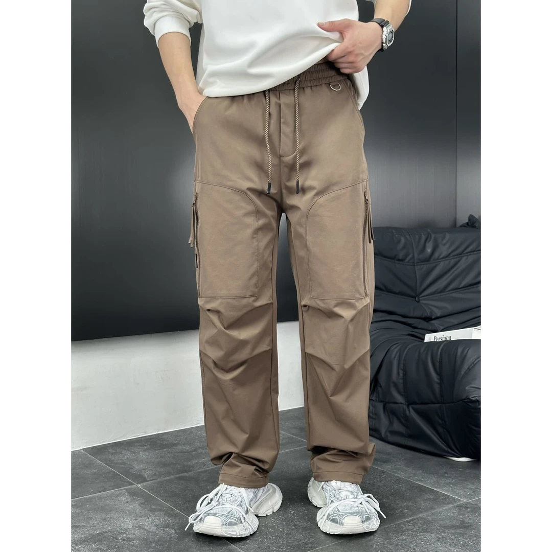 2025男士春夏季爆款工装户外三防面料直筒休闲长裤春款和夏款可选