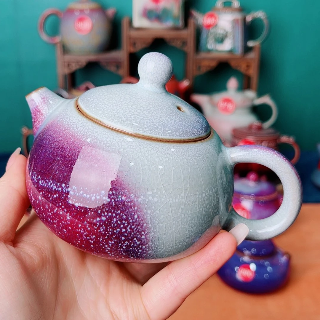 钧瓷艺术作品壶水