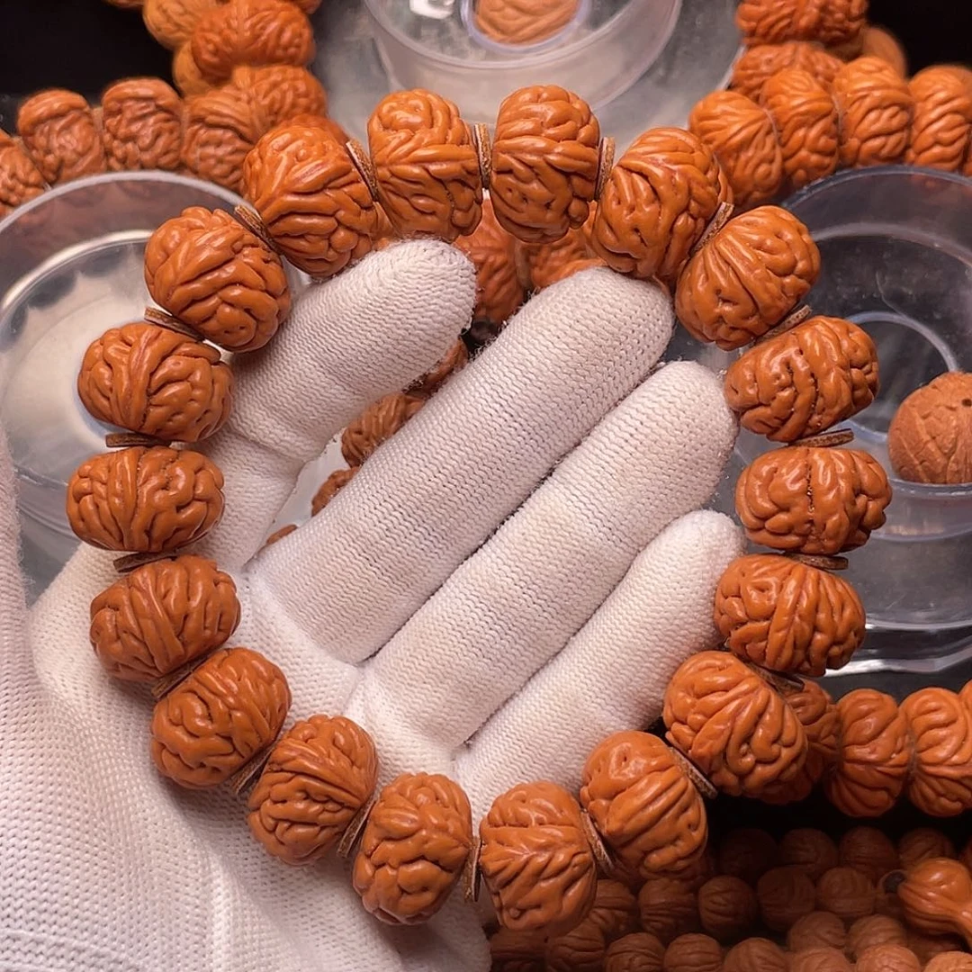 桃核手串2.0豹子头，10