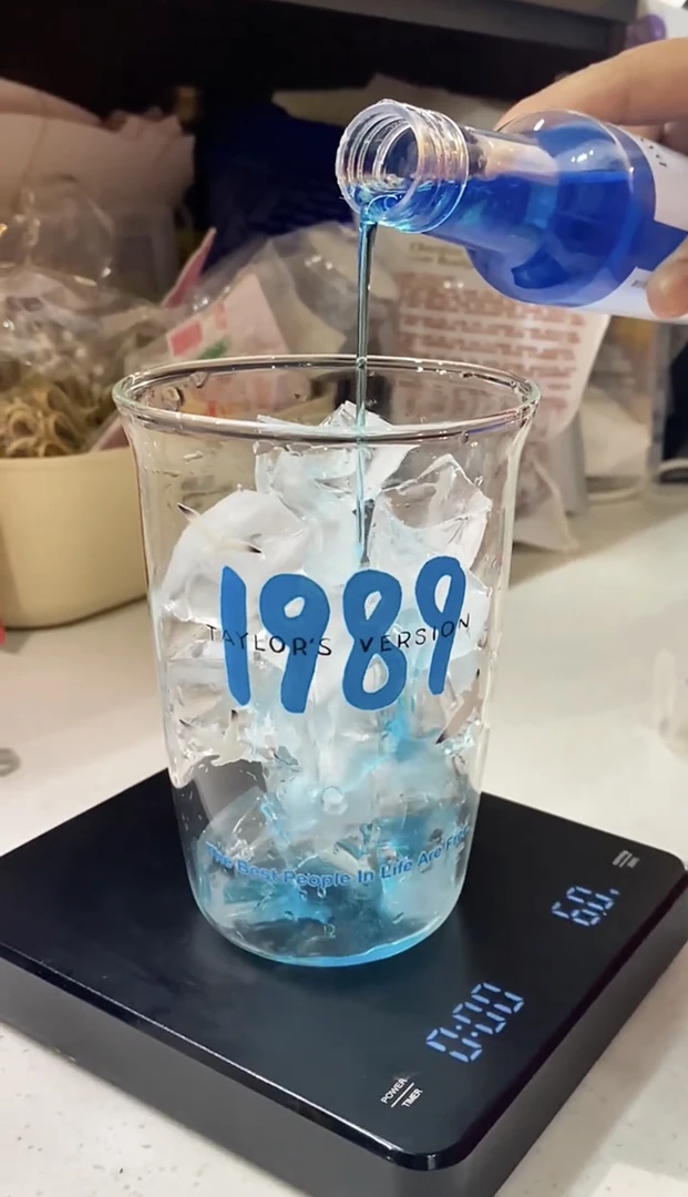 霉霉1989海鸥玻璃杯Taylor Swift泰勒斯威夫特水杯送霉霉贴纸