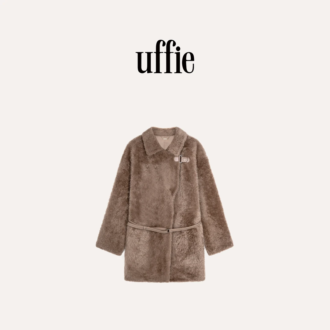UFFIE于绘 小皮扣 直身腰带饰拉贡