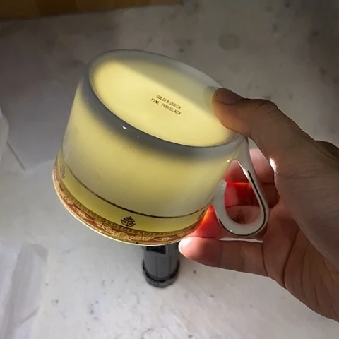 咖啡杯两个陶瓷陶瓷