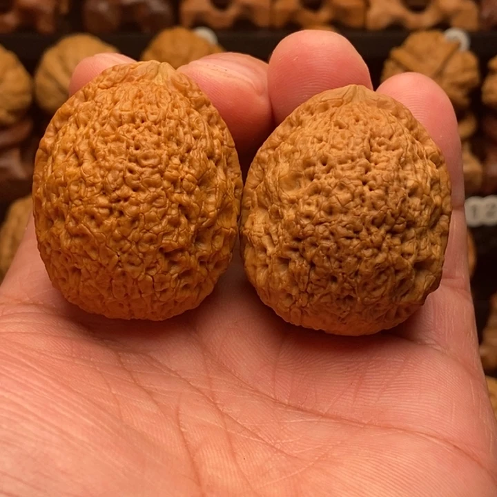 文玩核桃把件6罗汉头，41尺