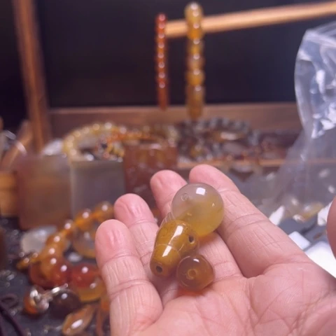 玛瑙/玉髓颈饰合金?****?001