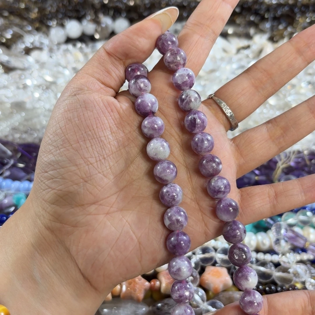 玛瑙/玉髓未镶嵌珠宝半成品卡10紫祖母金