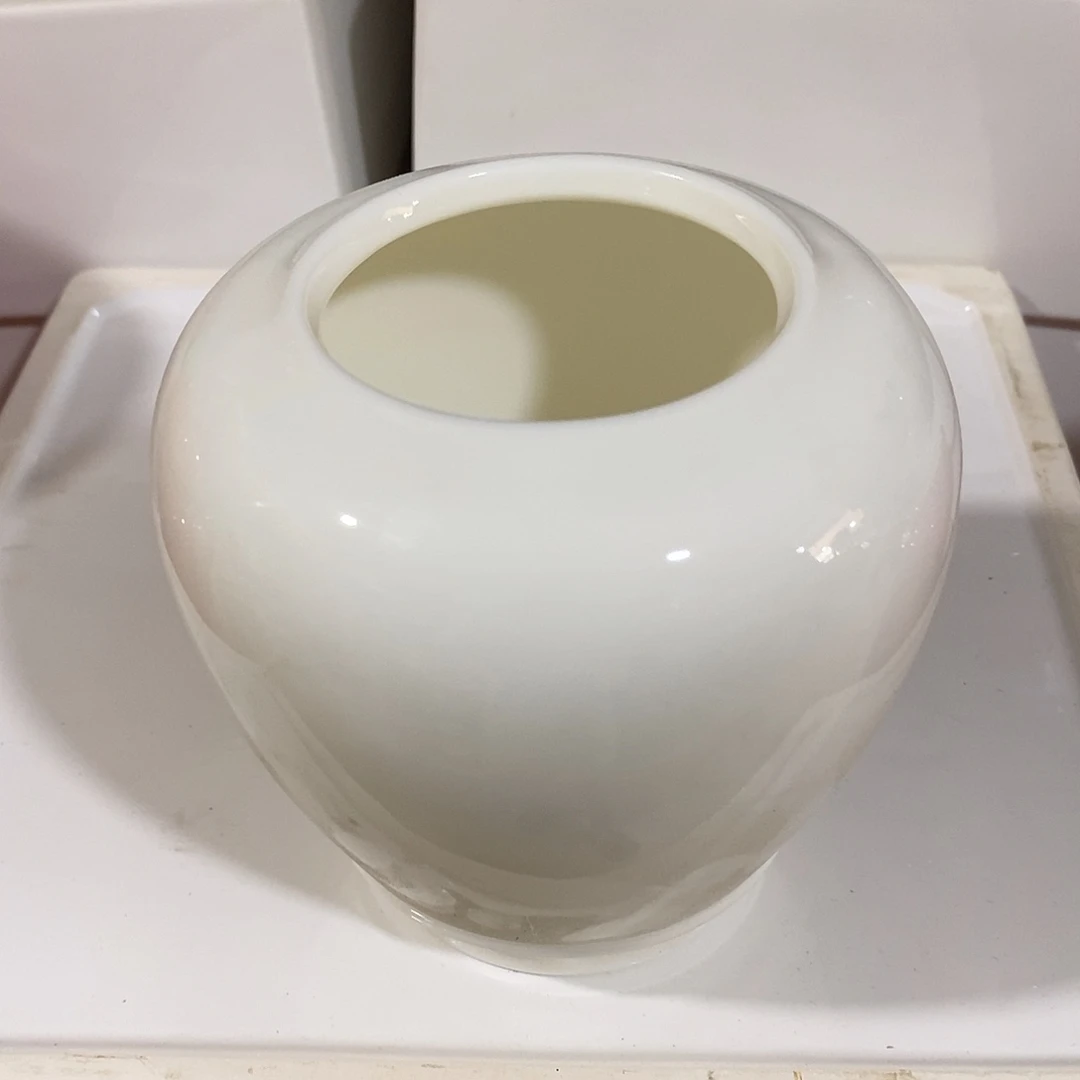 摆件水培陶盆无孔 瑕疵介意勿拍