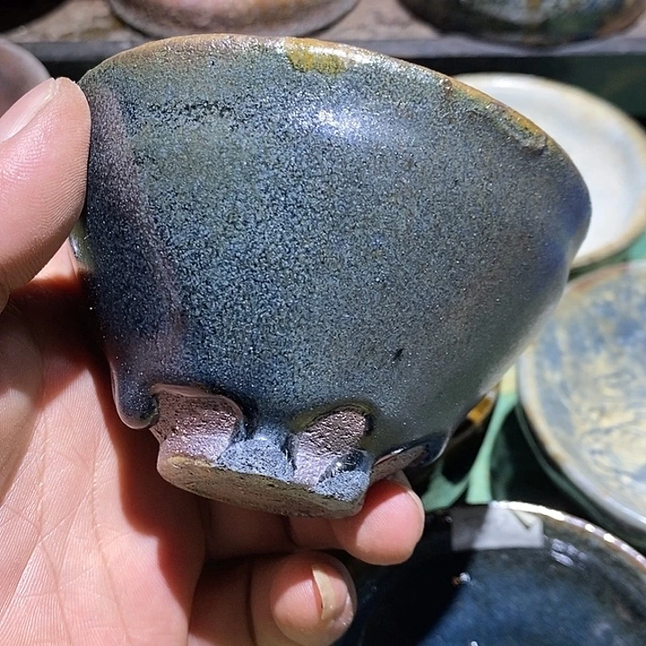 茶盏9.3粘泪 已磨经济斤斤计较