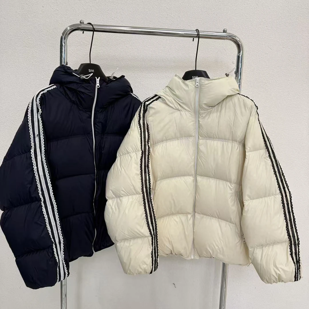 【熙薇品牌】 休闲设计师羽绒服Ad9011
