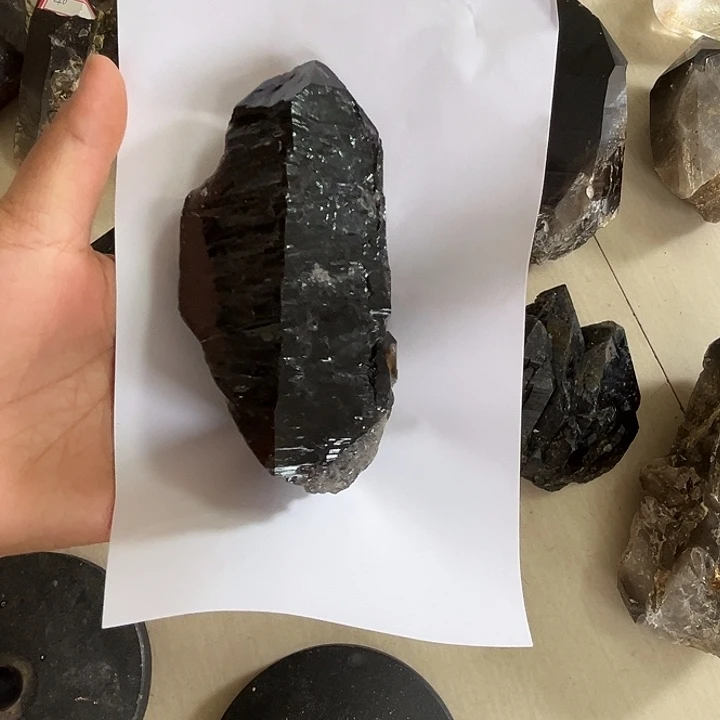 默***默未镶嵌烟晶珠宝半成品