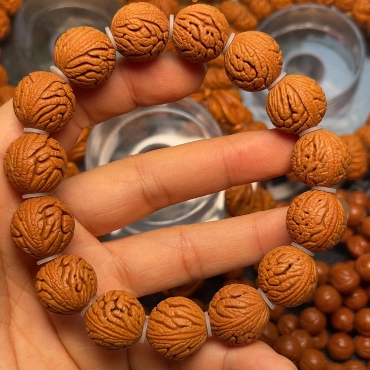 桃核手串龙纹桃核11