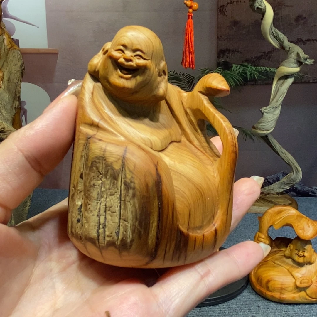 柏木（崖柏）根雕木雕工艺品摆件