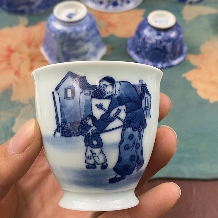 杯现代景德镇全手工全手绘茶具1688888