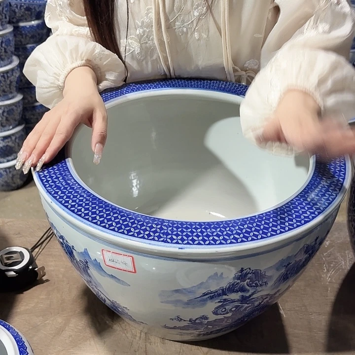 瓷片口径40厘米 高度25厘米