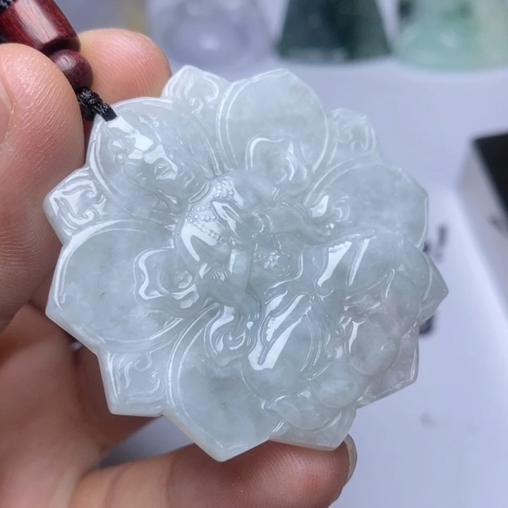 颈饰未镶嵌翡翠翡翠