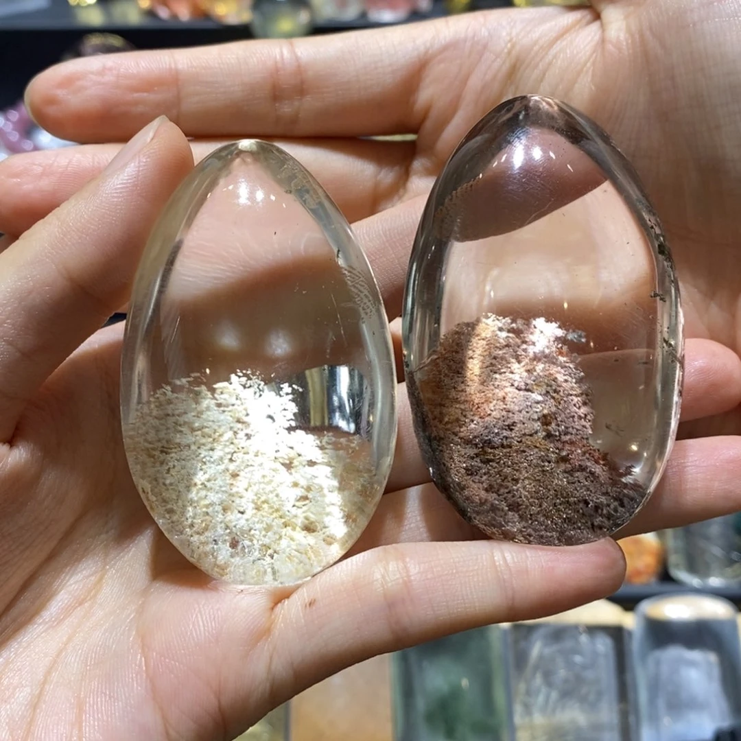 噗***宝未镶嵌珠宝半成品水晶幽灵