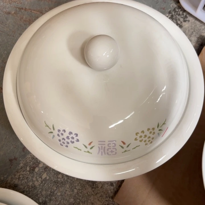 青瓷景德镇陶瓷煲微瑕