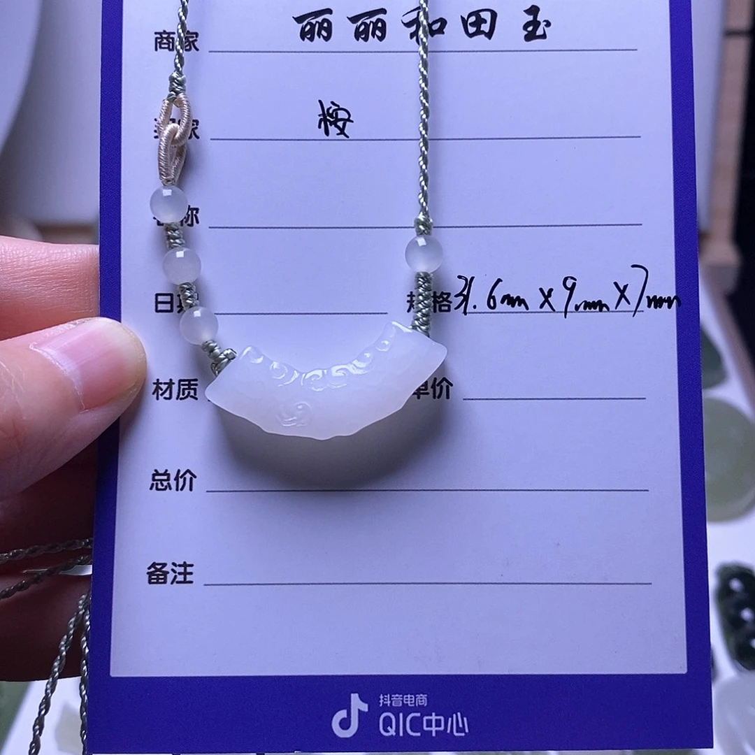 桉***颈饰未镶嵌和田玉