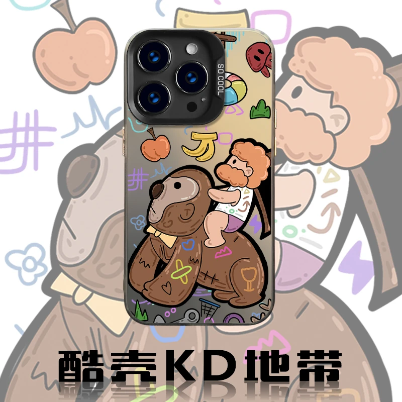 猩猩骑士-时尚CYH创意爆款适用苹果华为OPPO小米VIVO防摔手机壳