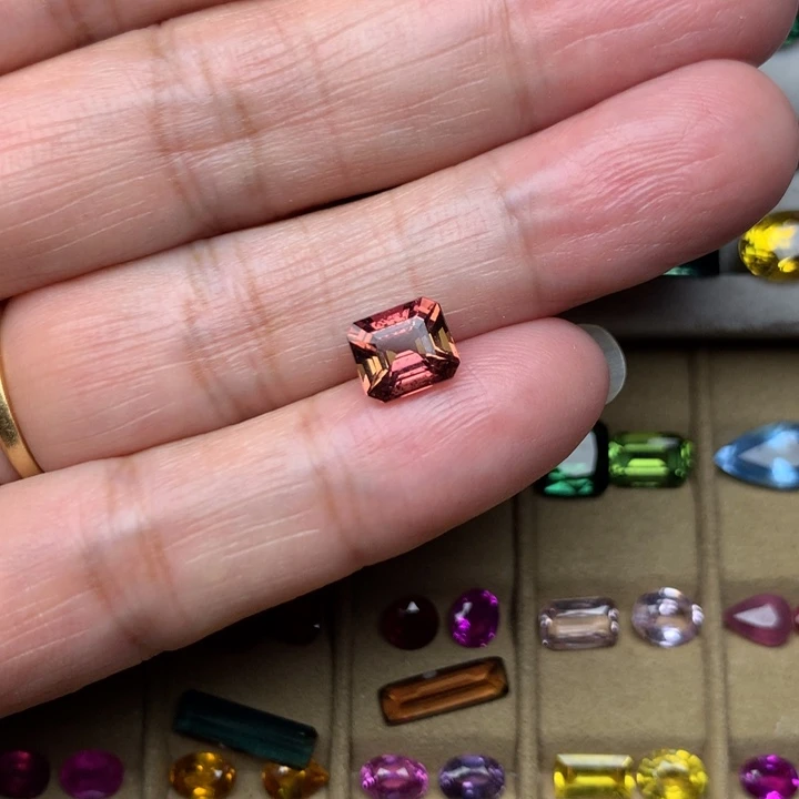 未镶嵌裸石规格碧玺