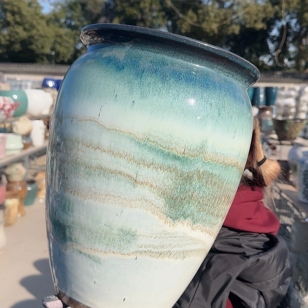 王嫂花盆1207-403高35口25