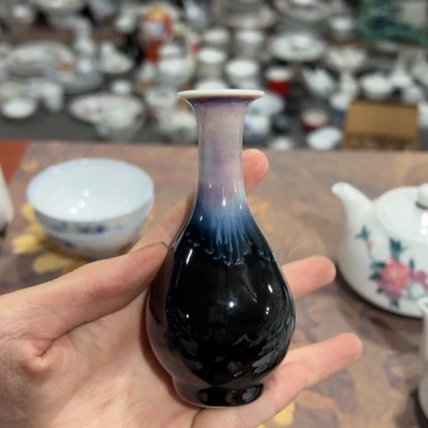 醴陵釉下10厘米高陶瓷