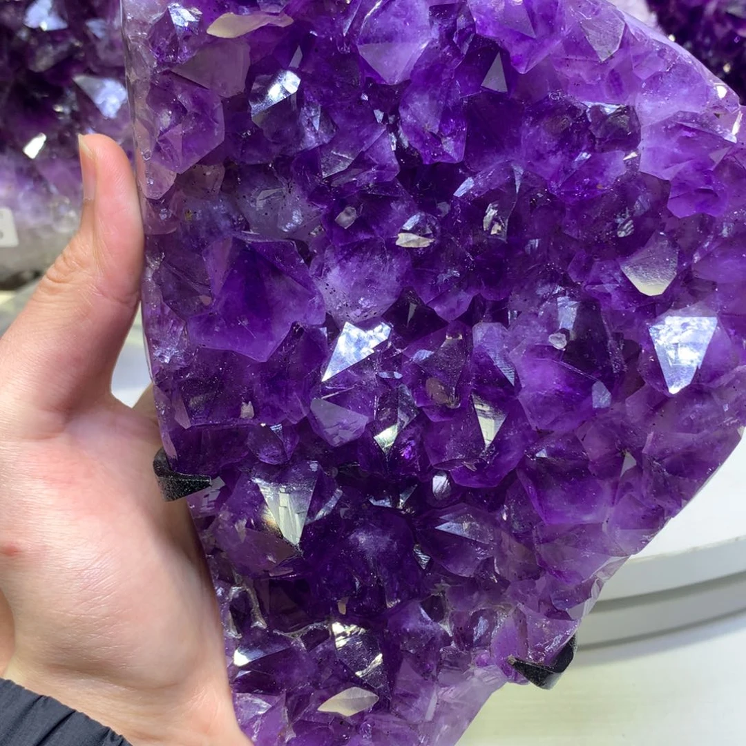 未镶嵌大型摆件（非配饰）紫晶知**子紫晶