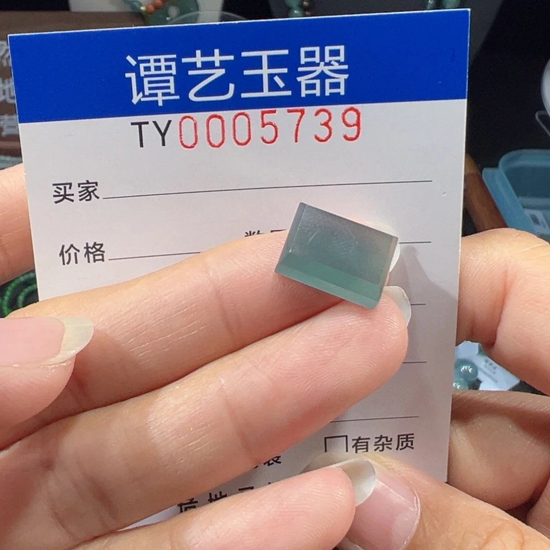 翡翠未镶嵌颈饰5739