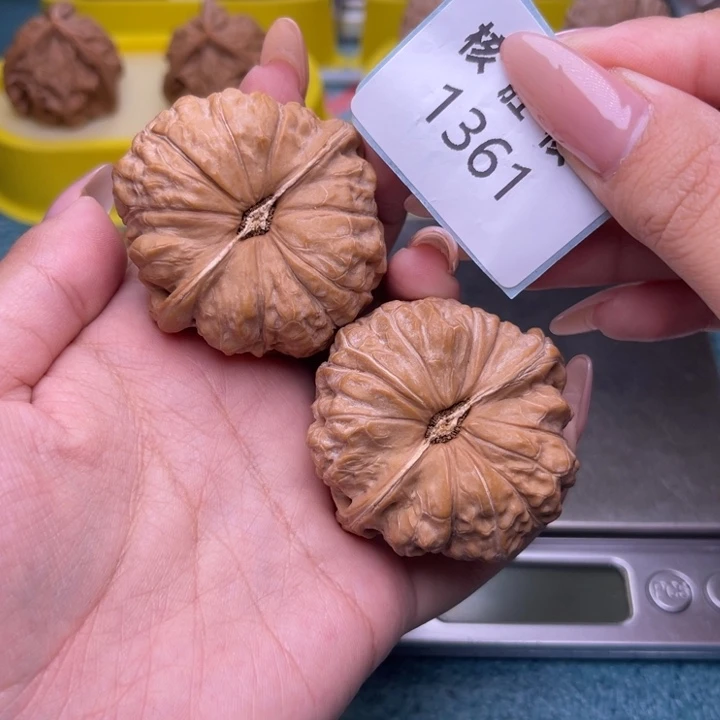 把件文玩核桃南瓜墩45.1361