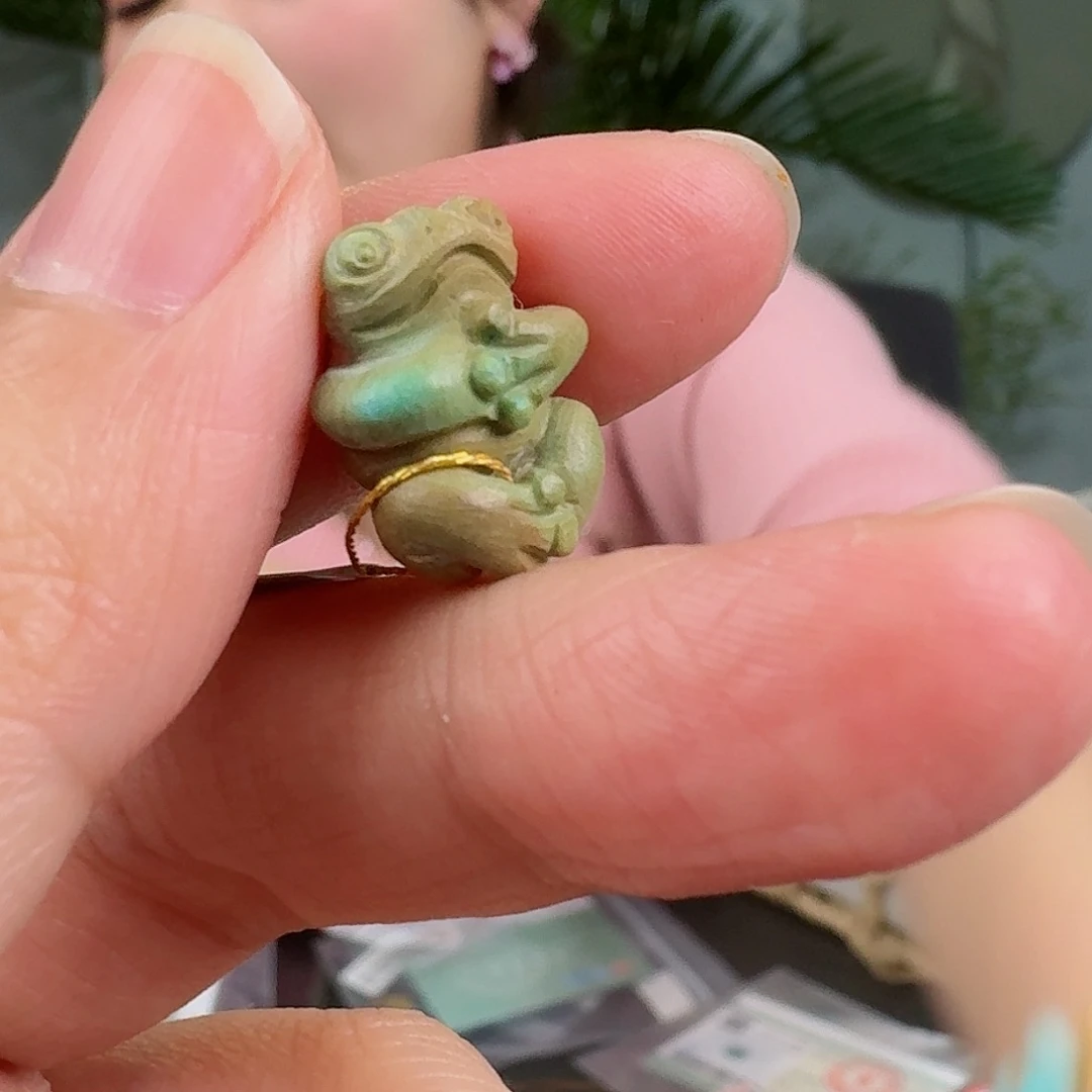 绿松石珠宝奇石未镶嵌