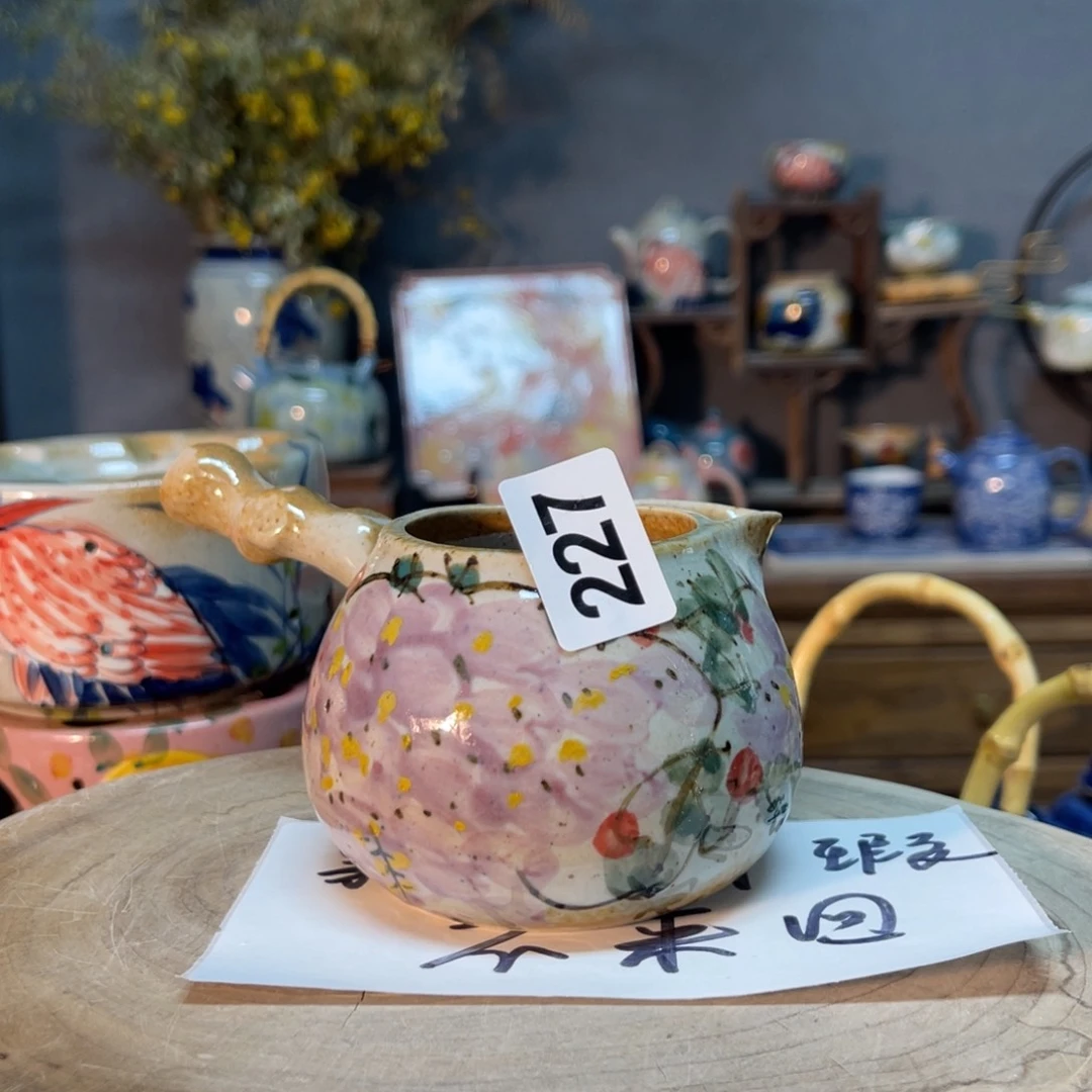 杯素浅陶瓷手工手绘