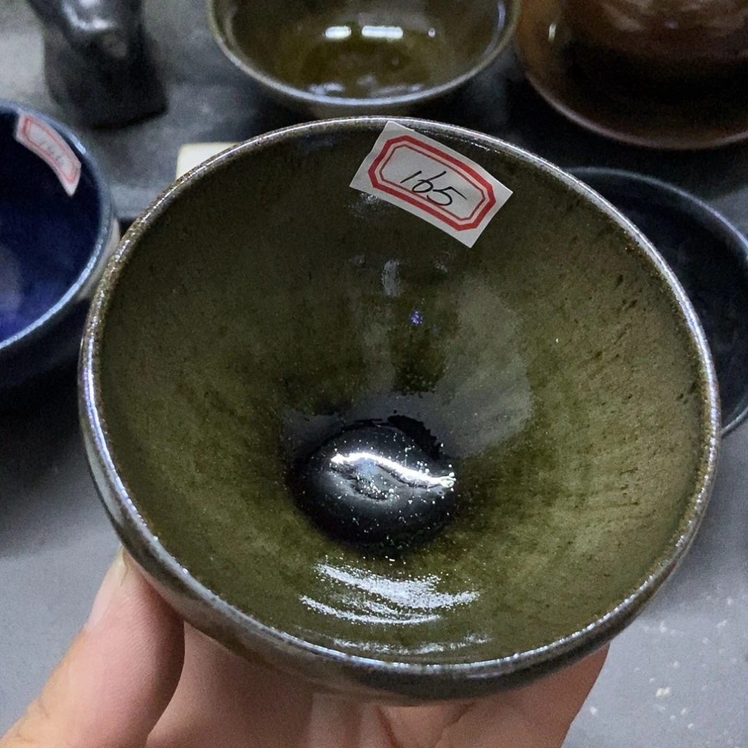 茶盏165 建窑建盏磨底微瑕